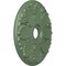 Ekena Millwork Milan Ceiling Medallion (Fits Canopies up to 4 5/8"), 24 1/2"OD x 3 1/2"ID x 1"P, Athenian Green CM24MIAGF - alternate 3